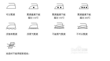 熨烫标识